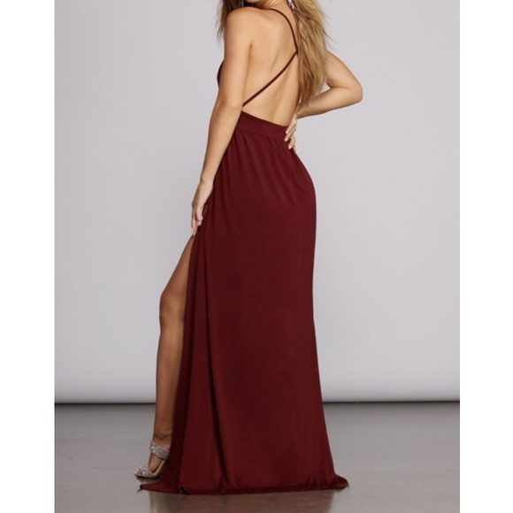 Open back homecoming dress - Picture 3 of 4